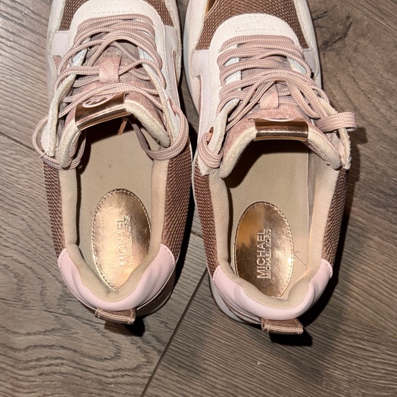 Michael Kors Wilma Suede and Logo Trainer - Picture 7 of 9